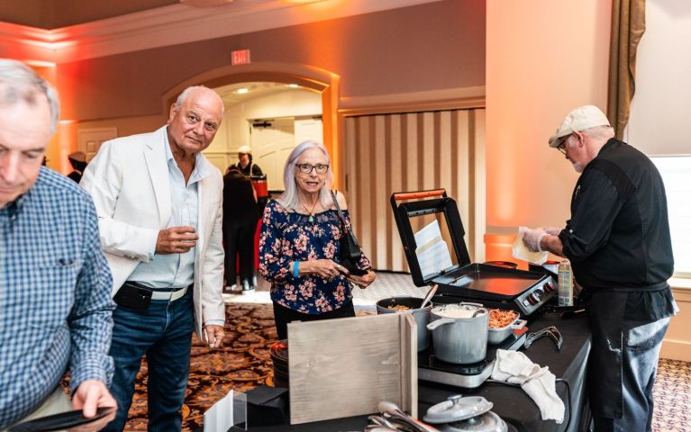 Attendees at the 2025 Wine, Beer & Bourbon enjoyed the food, spirits, and each other. Making it count for those we serve.