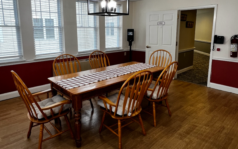 Greenridge Place private dining room