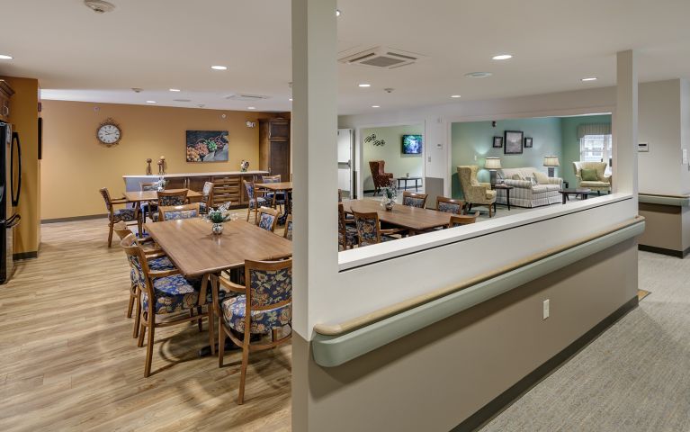 Wesley Heights interior common area