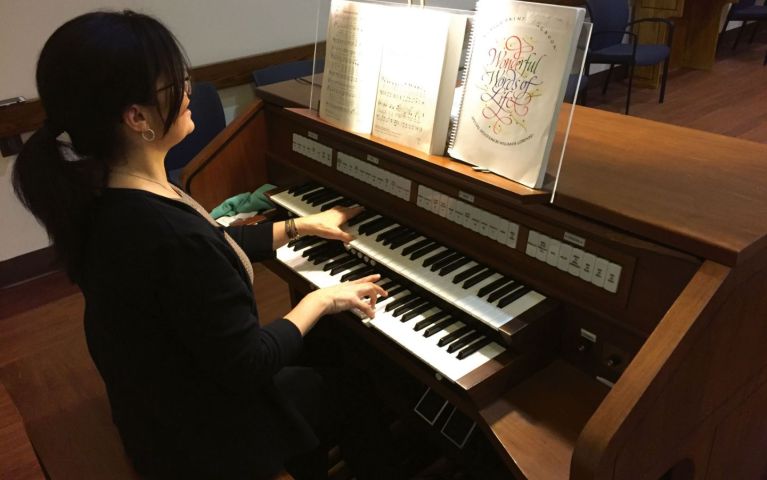 Musical Accompaniment at Spiritual Services at MHC