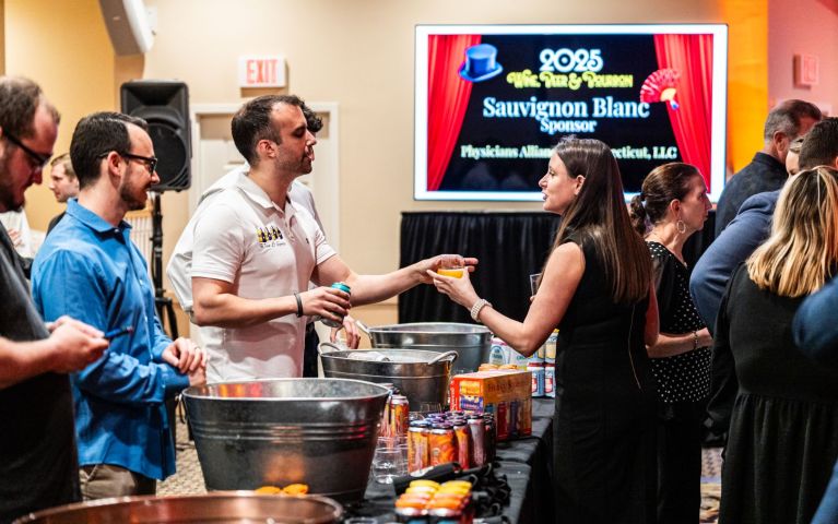 Attendees at the 2025 Wine, Beer & Bourbon enjoyed the food, spirits, and each other. Making it count for those we serve.